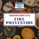 Fire Prevention Safety Tips for a Safe Thanksgiving