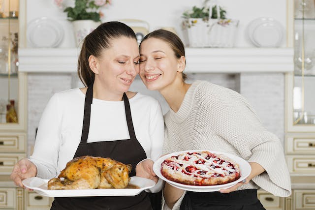 Cooking on Thanksgiving